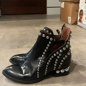 Studded boots